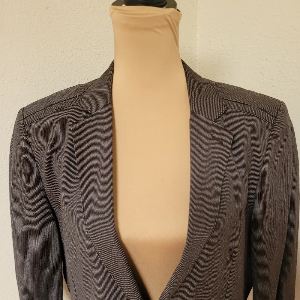 Ben Sherman Pinstriped Blazer Large